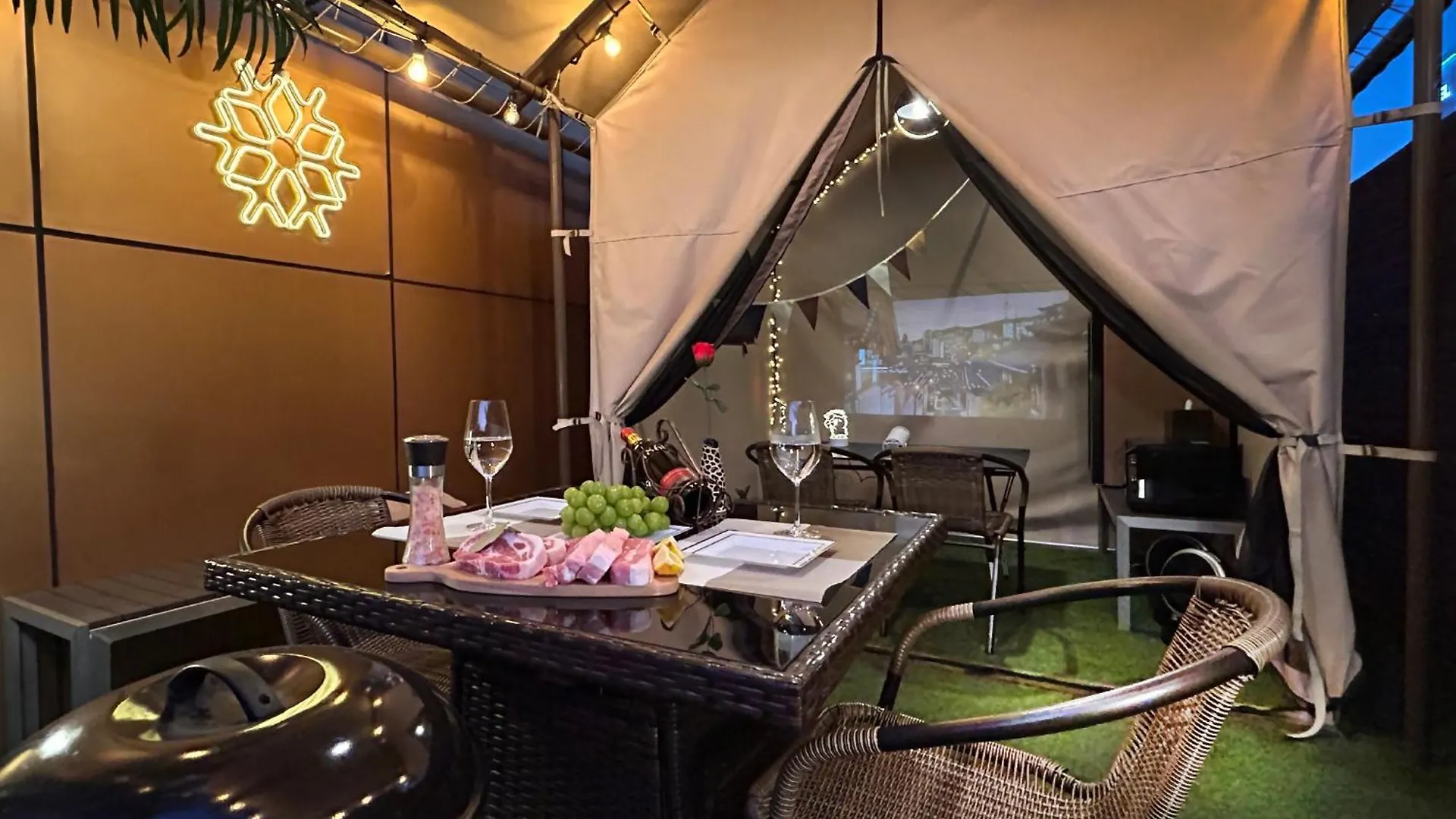 *** Hotel Bosco Glamping Partyroom Juan Incheon South Korea
